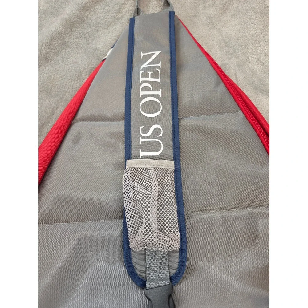 Wilson US Open‎ Tennis Sling Bag Crossbody Backpack Red White Blue Logo